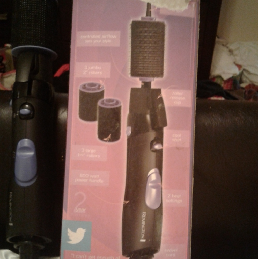 Revlon tourmaline ceramic barrels to curl and add